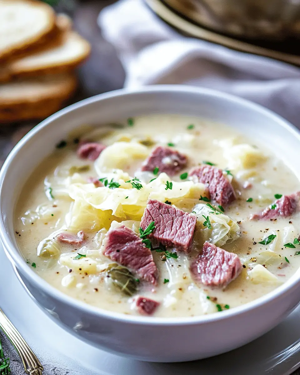 Keto Creamy Corned Beef & Cabbage Soup That'll Wow Your Senses 5