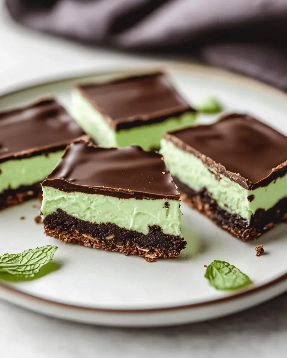Home 3 No Bake Keto Chocolate Mint Bars: Indulgent and Guilt-Free Treats