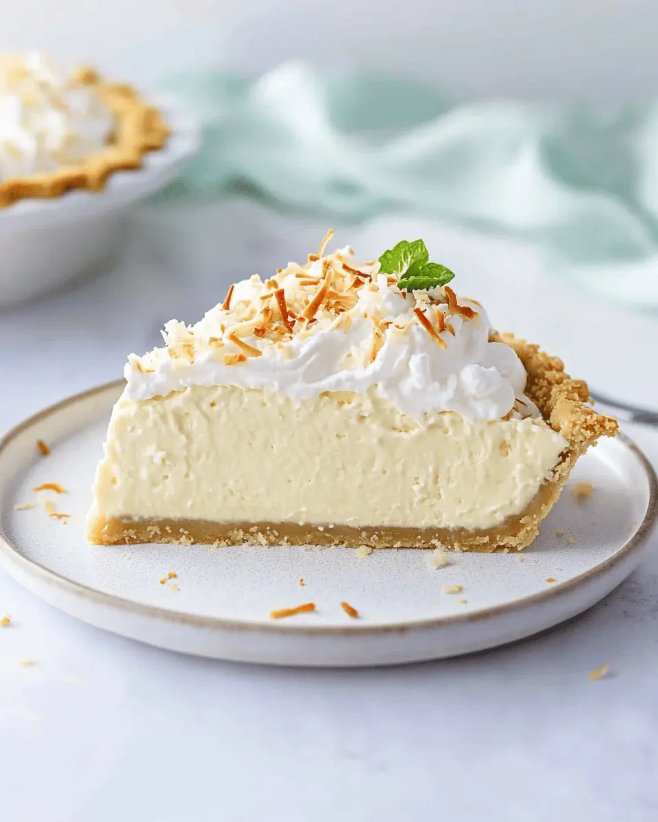 Keto Coconut Cream Pie: Indulge Your Sweet Tooth Guilt-Free 5