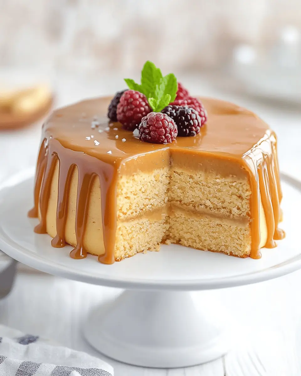 Keto Caramel Cake: Indulgent Treat That Feels Guilt-Free