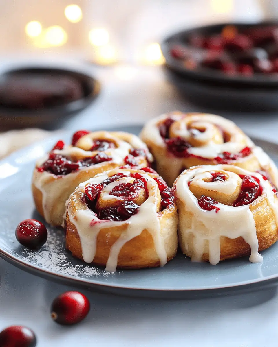 Home 12 Keto Cranberry Cinnamon Rolls: Indulgent and Guilt-Free Joy