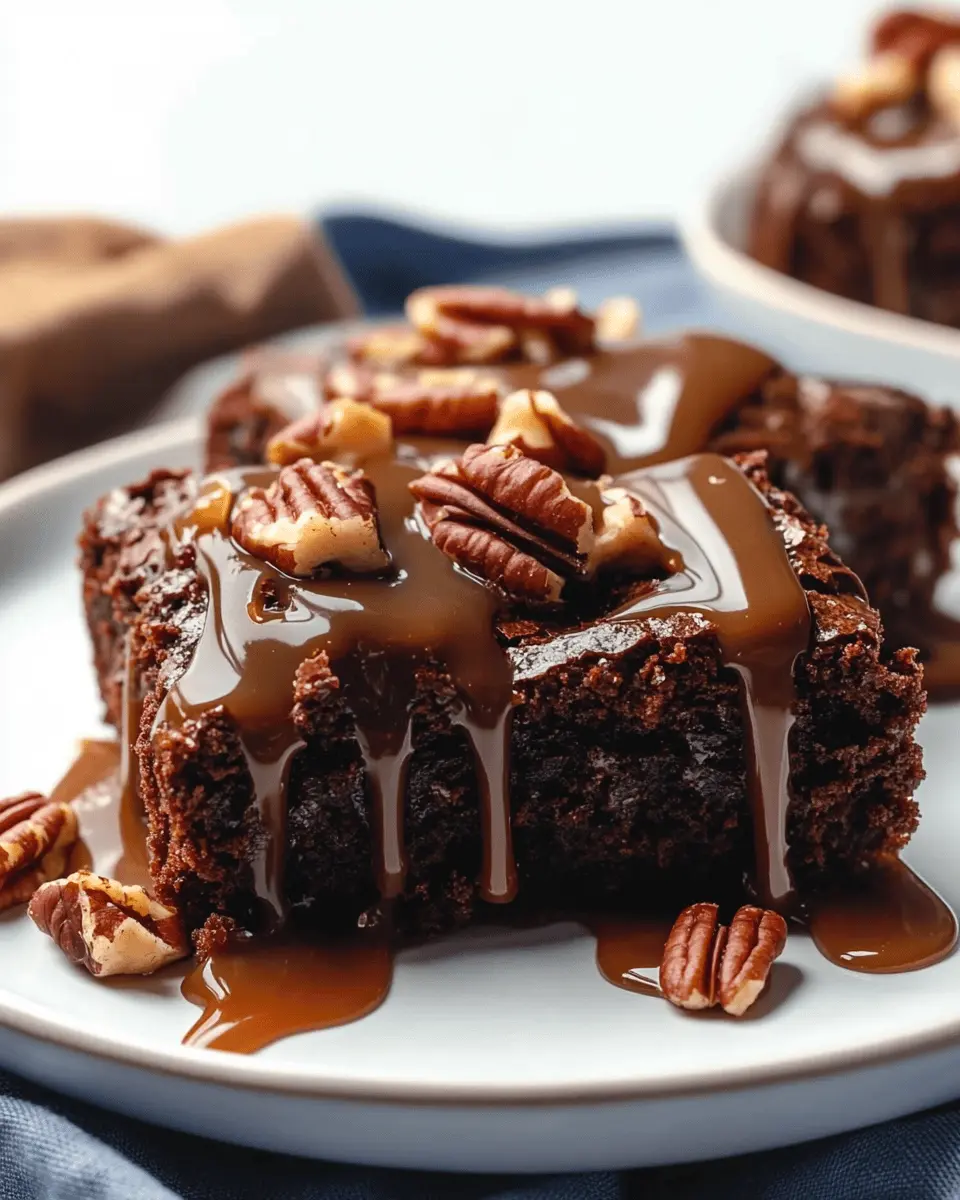 Slow Cooker Keto Turtle Brownies: Indulgent & Guilt-Free Treats