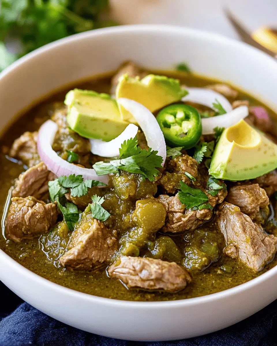 Life-Changing Keto Chili Verde: Your Bold Flavor Adventure