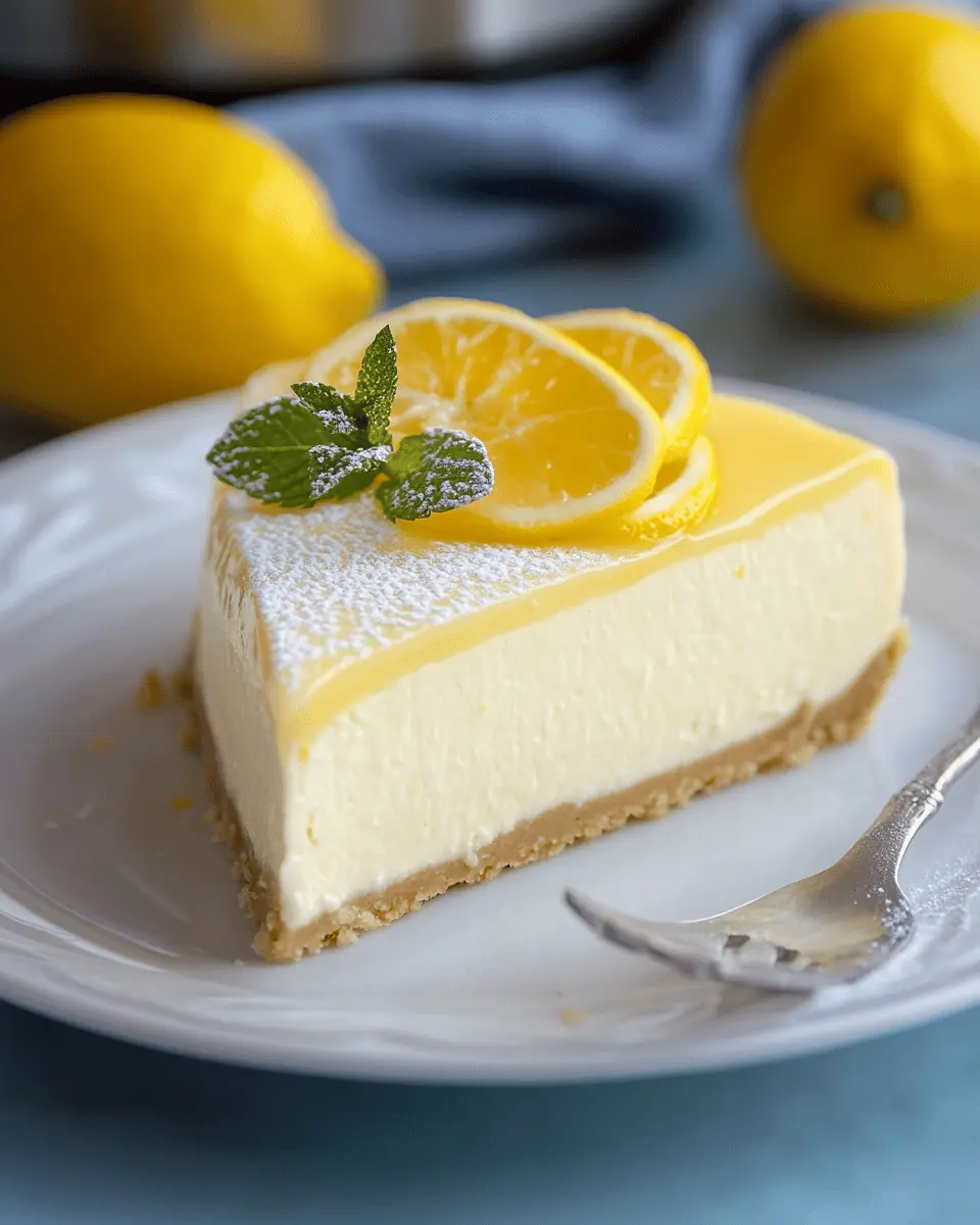 Home 14 Keto Instant Pot Lemon Cheesecake: Irresistibly Creamy Delight