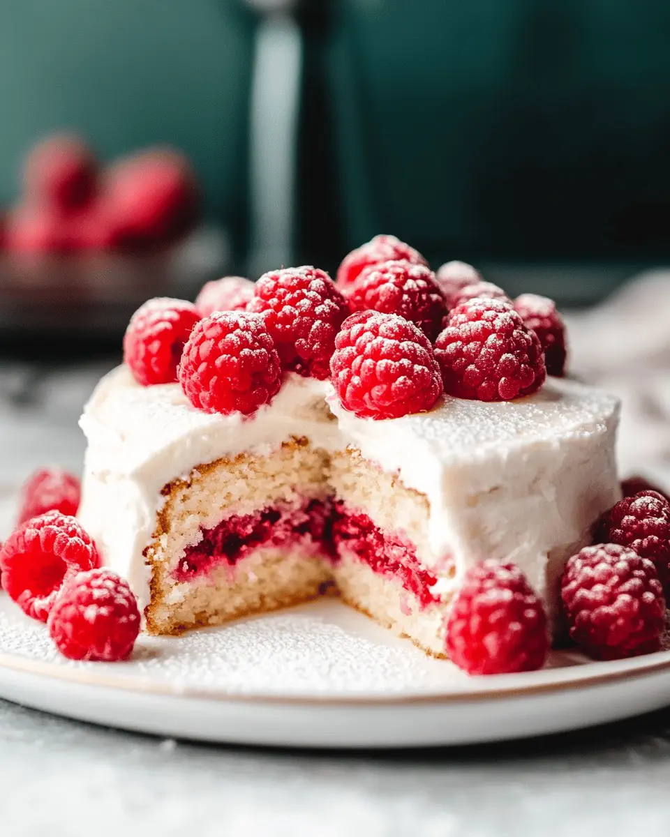 Keto Raspberry Cake for 2: Heavenly Indulgence Awaits!