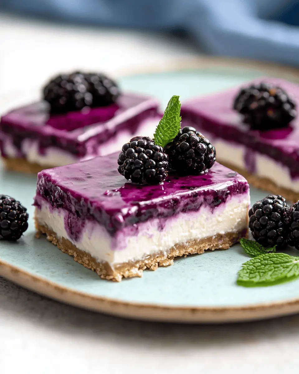 Keto Blackberry Cheesecake Bars: Indulgent and Guilt-Free Delight 7