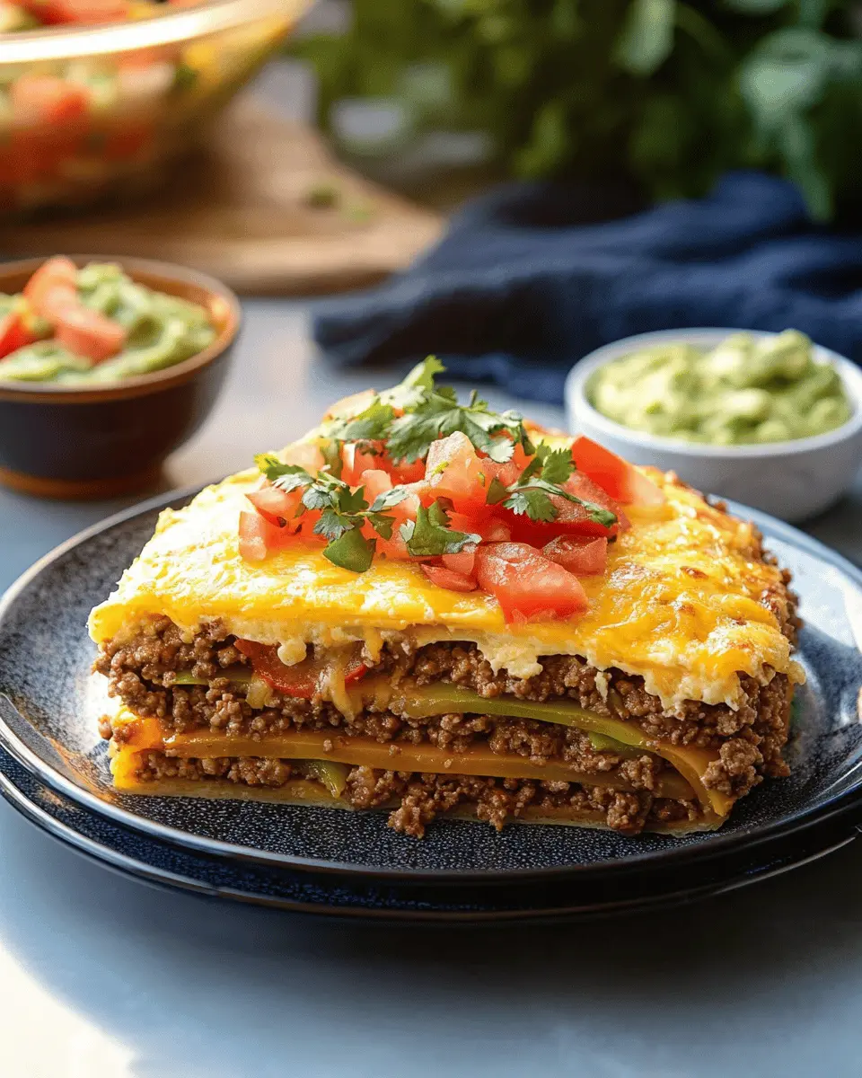 Easy Taco Pie: Indulgent Layers for a Cozy Night In