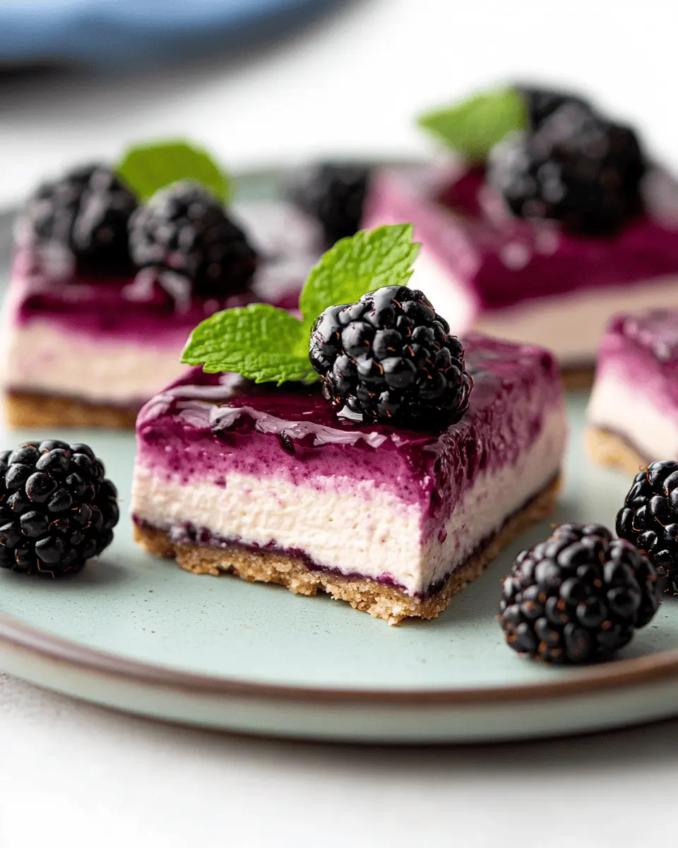 Keto Blackberry Cheesecake Bars: Indulgent and Guilt-Free Delight 5
