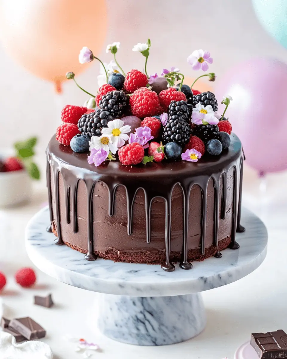 Sugar Free Chocolate Birthday Cake: Indulge Guilt-Free Joy
