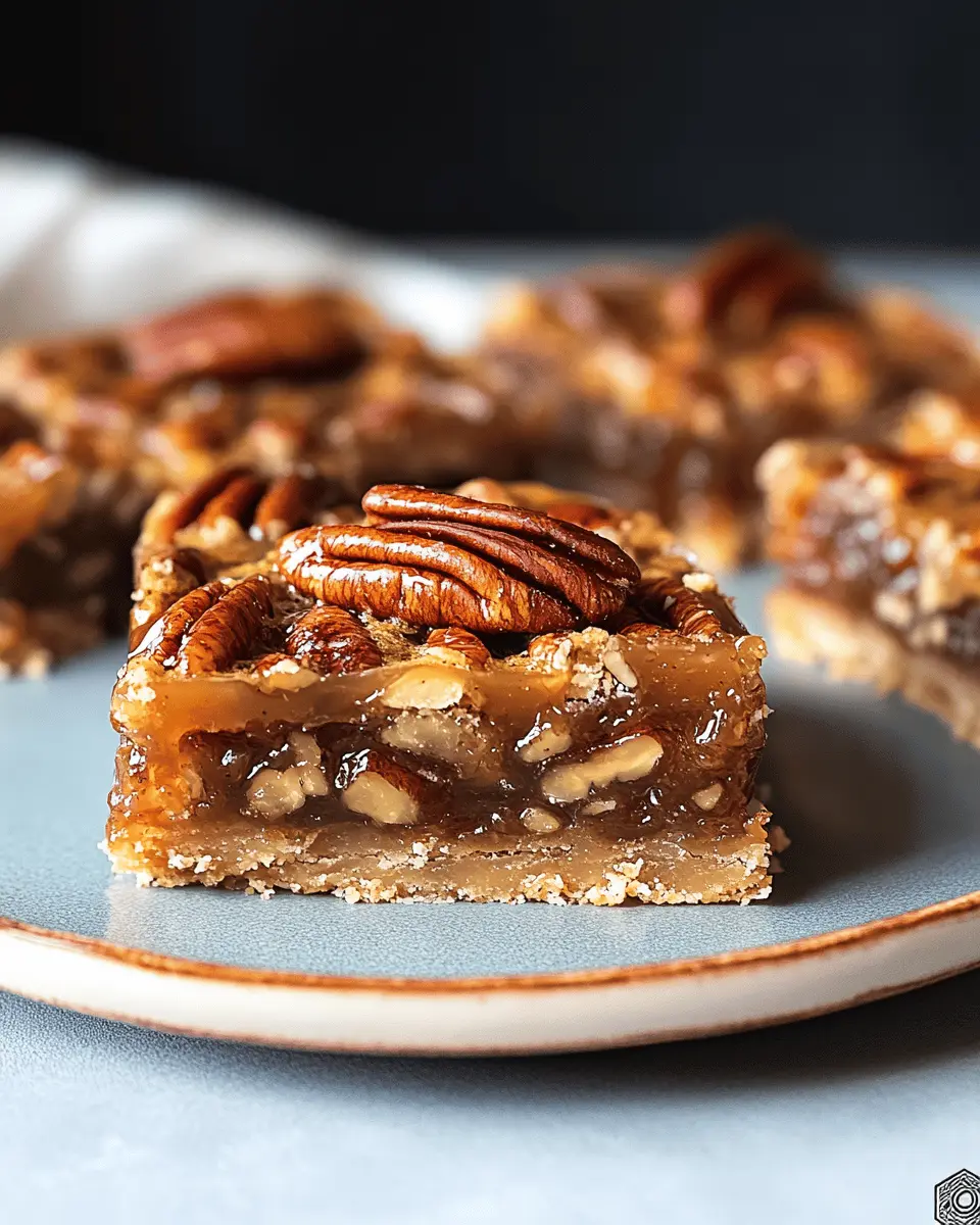 Keto Pecan Pie Bars: Indulgent Treat without the Guilt