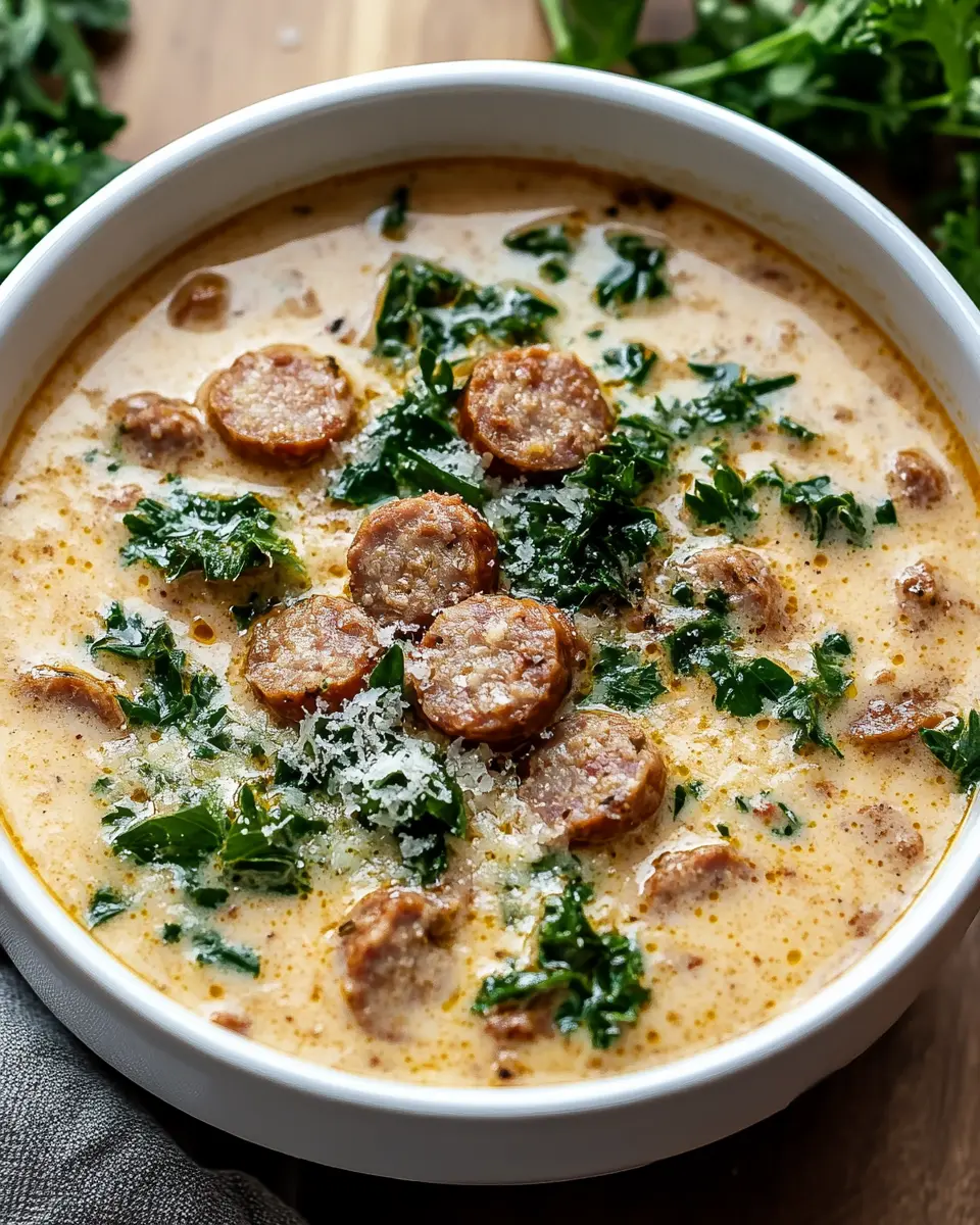 Keto Tuscan Sausage Soup: A Cozy, Guilt-Free Delight