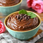 Keto Chocolate Avocado Pudding First Image First Image