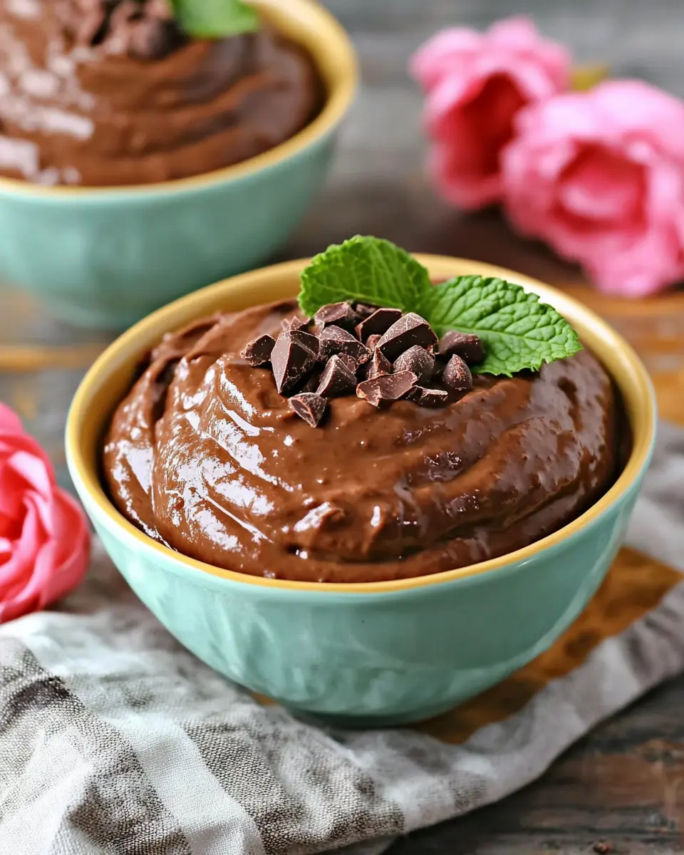 Keto Chocolate Avocado Pudding: Indulgent & Guilt-Free Treat