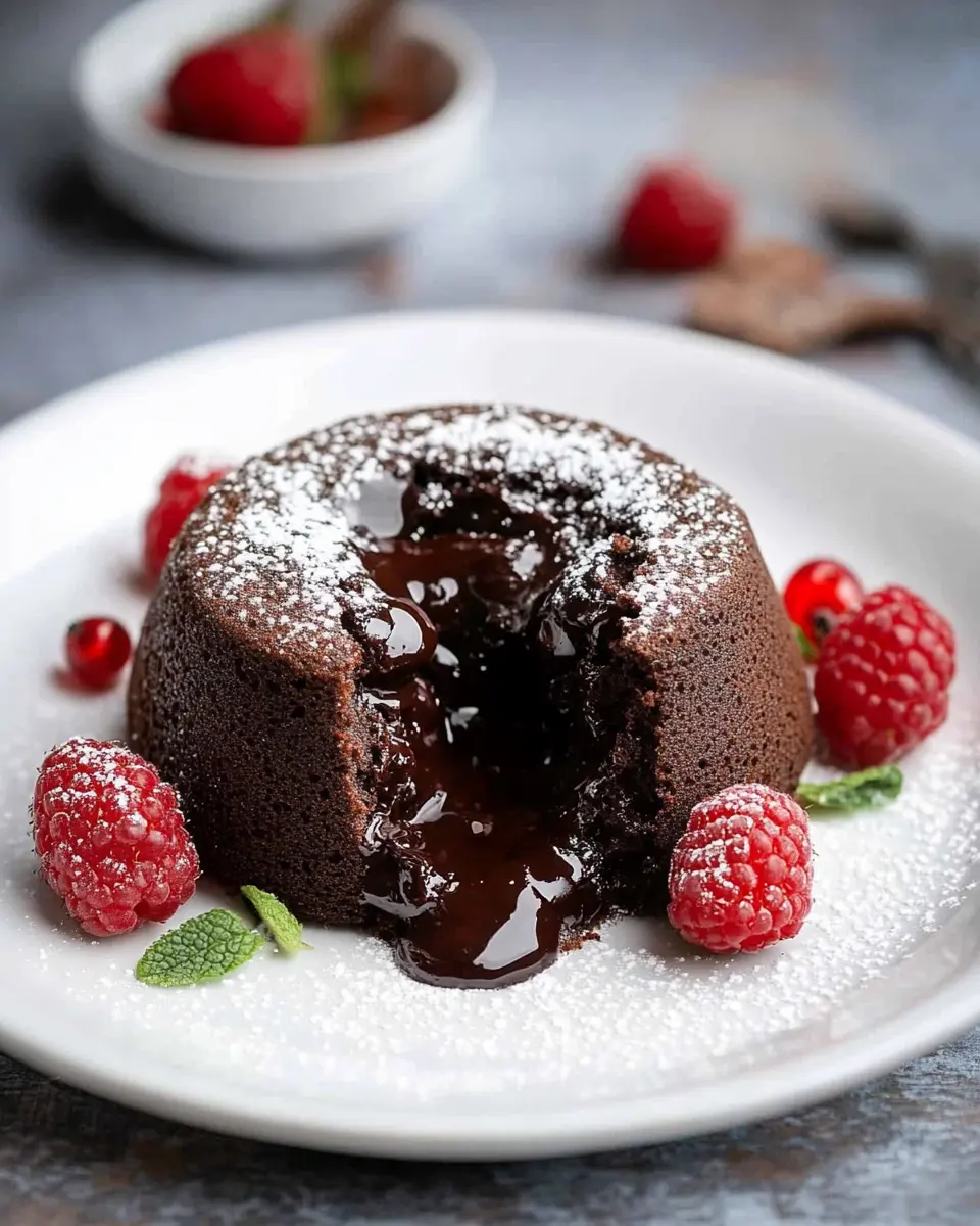 Home 14 Keto Chocolate Lava Cake: Indulgent Bliss in Every Bite