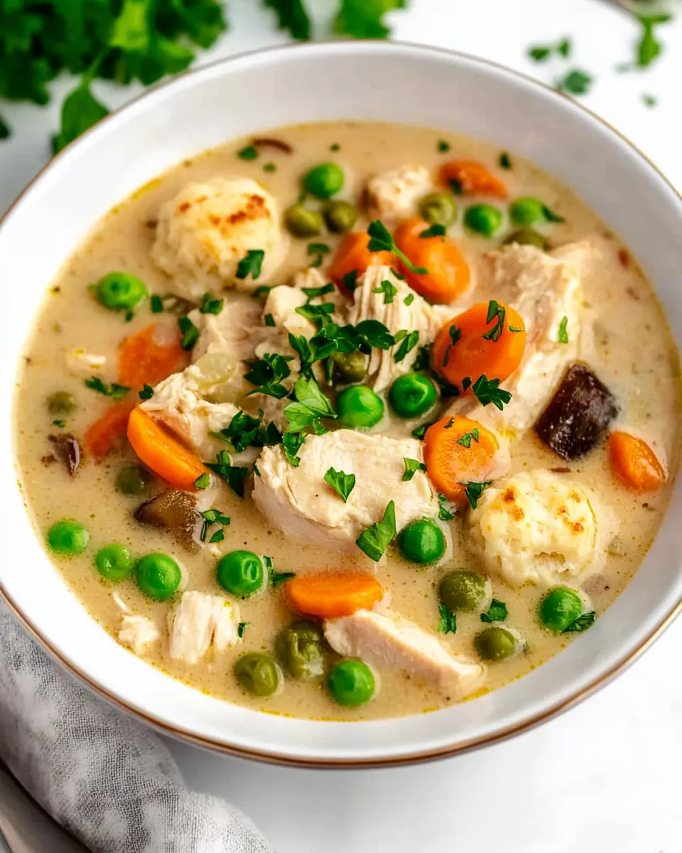Low Carb Keto Chicken Pot Pie Soup: Comfort in Every Spoon