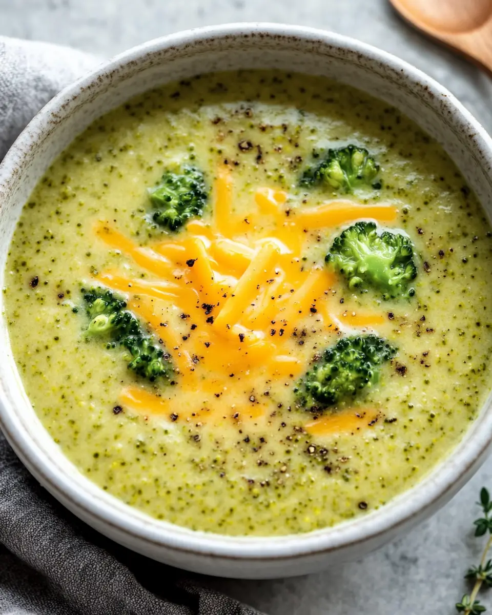 Keto Creamy Broccoli Cheddar Soup: The Best Comfort in a Bowl