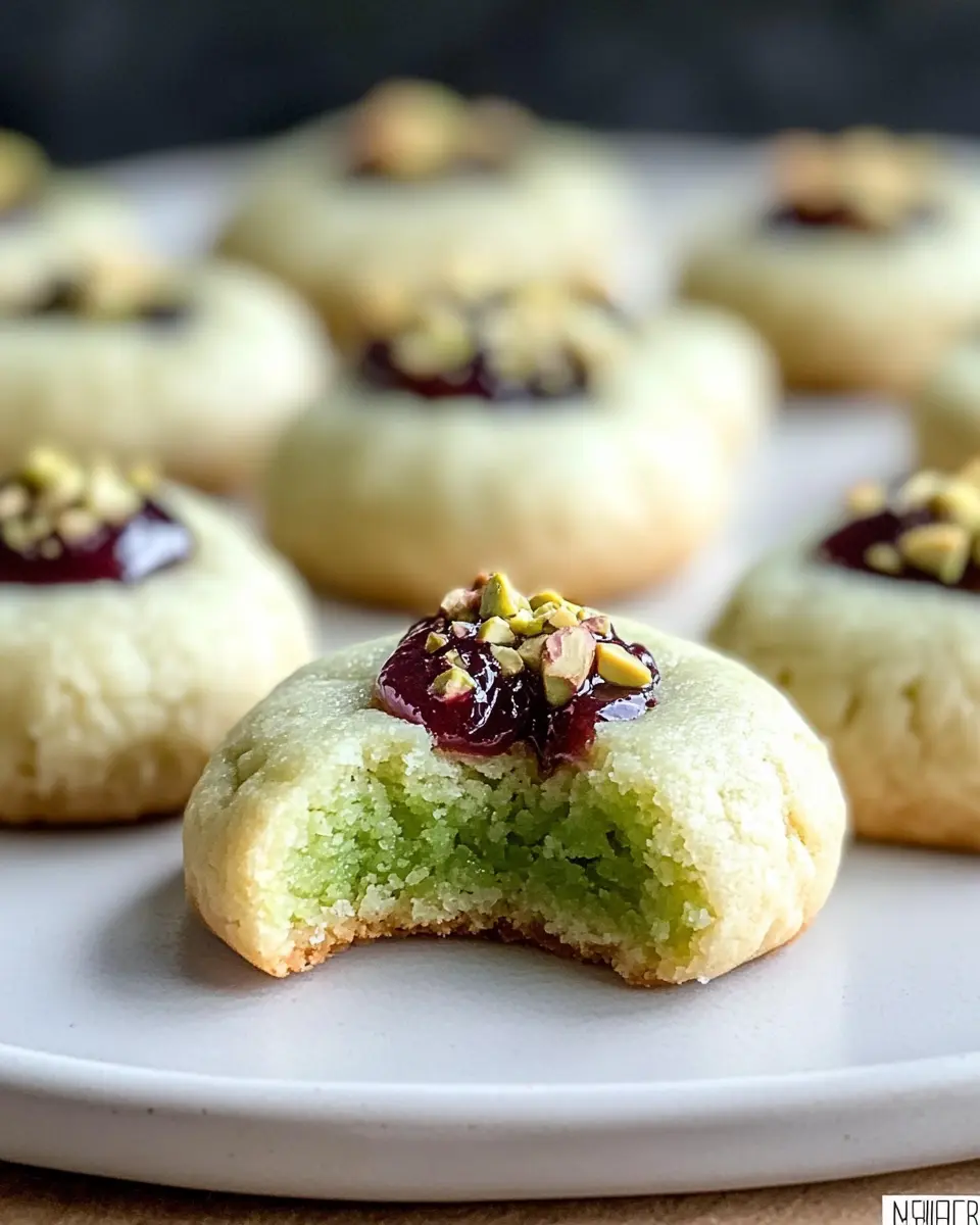 Home 1 Keto Pistachio Thumbprint Cookies: Indulgent Delight Awaits
