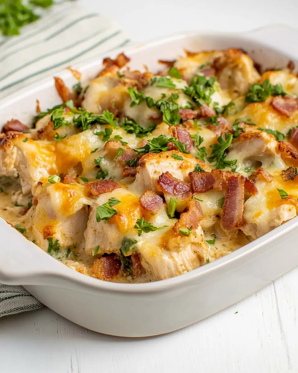 Home 3 Keto Chicken Bacon Ranch Casserole Made Easy and Irresistible