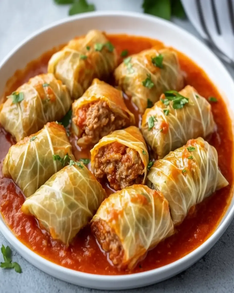Keto Stuffed Cabbage Rolls: Indulge in Guilt-Free Comfort!