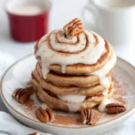 Keto Cinnamon Roll Pancakes First Image First Image