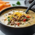 Keto Cheeseburger Soup First Image First Image