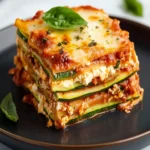 Healthy Keto Lasagna With Zucchini Noodles First Image First Image