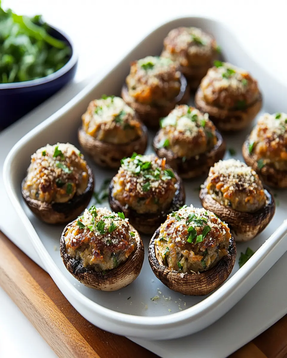 Keto Stuffed Mushrooms: Irresistibly Cheesy and Savory Delight 5 w2vqct5v7rk2llkw5med
