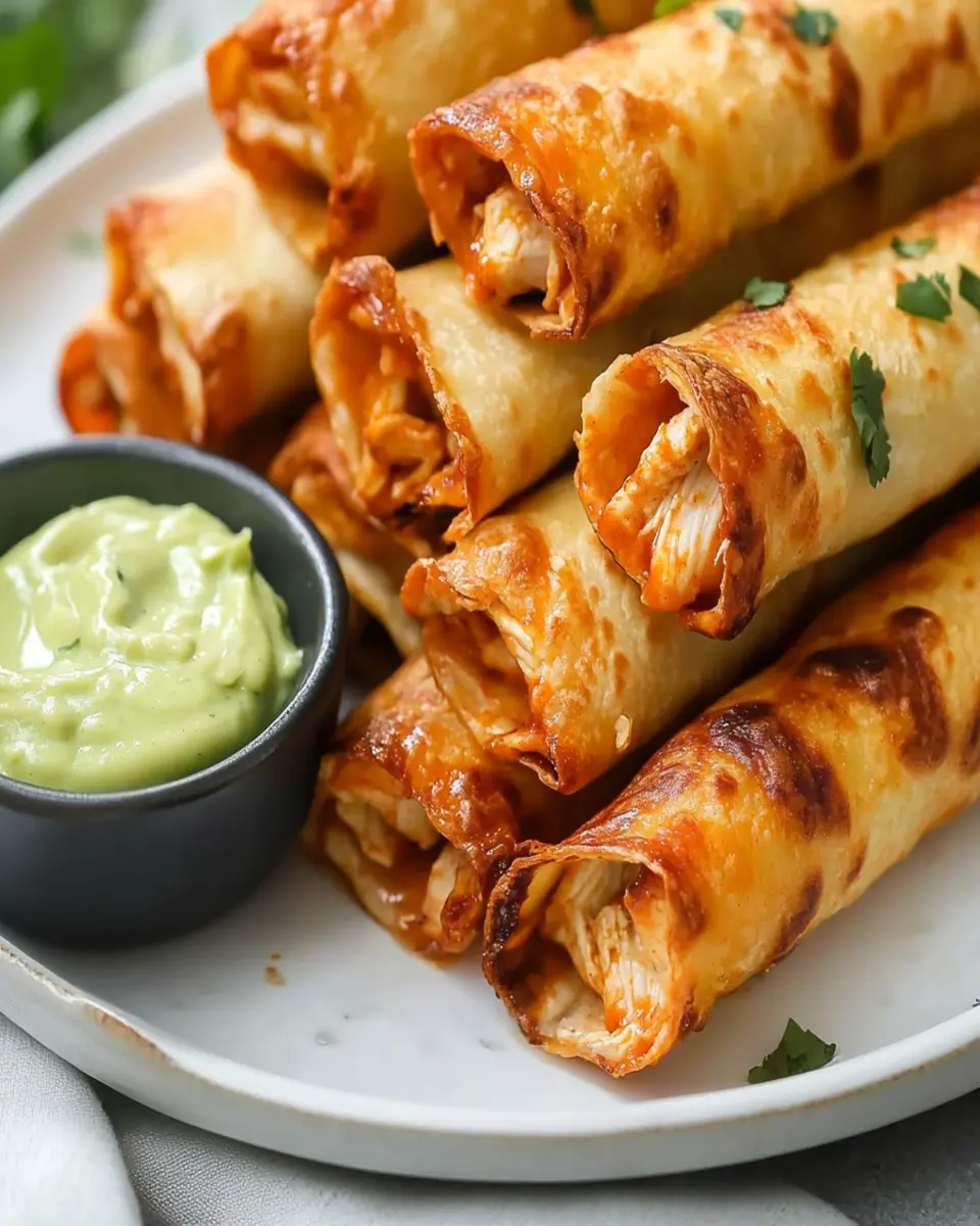 Keto Buffalo Chicken Taquitos: Indulgent and Guilt-Free Delight 5