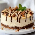 Keto Cannoli Cheesecake – Creamy, Crunchy & Perfectly Low-Carb! First Image First Image