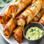 Keto Buffalo Chicken Taquitos First Image First Image
