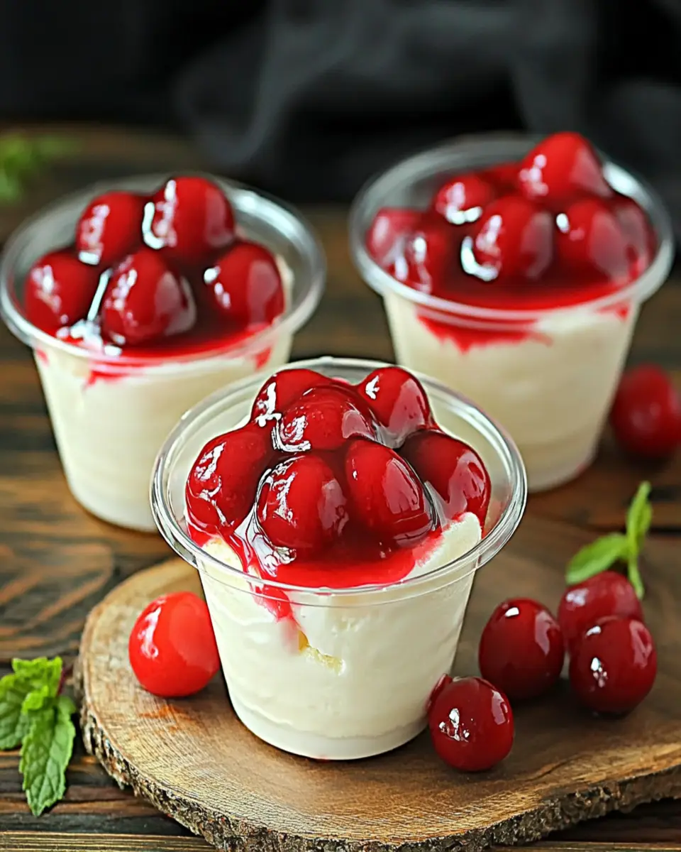 Low Carb Cherry Cheesecake Cups: Indulgent & Guilt-Free Delight