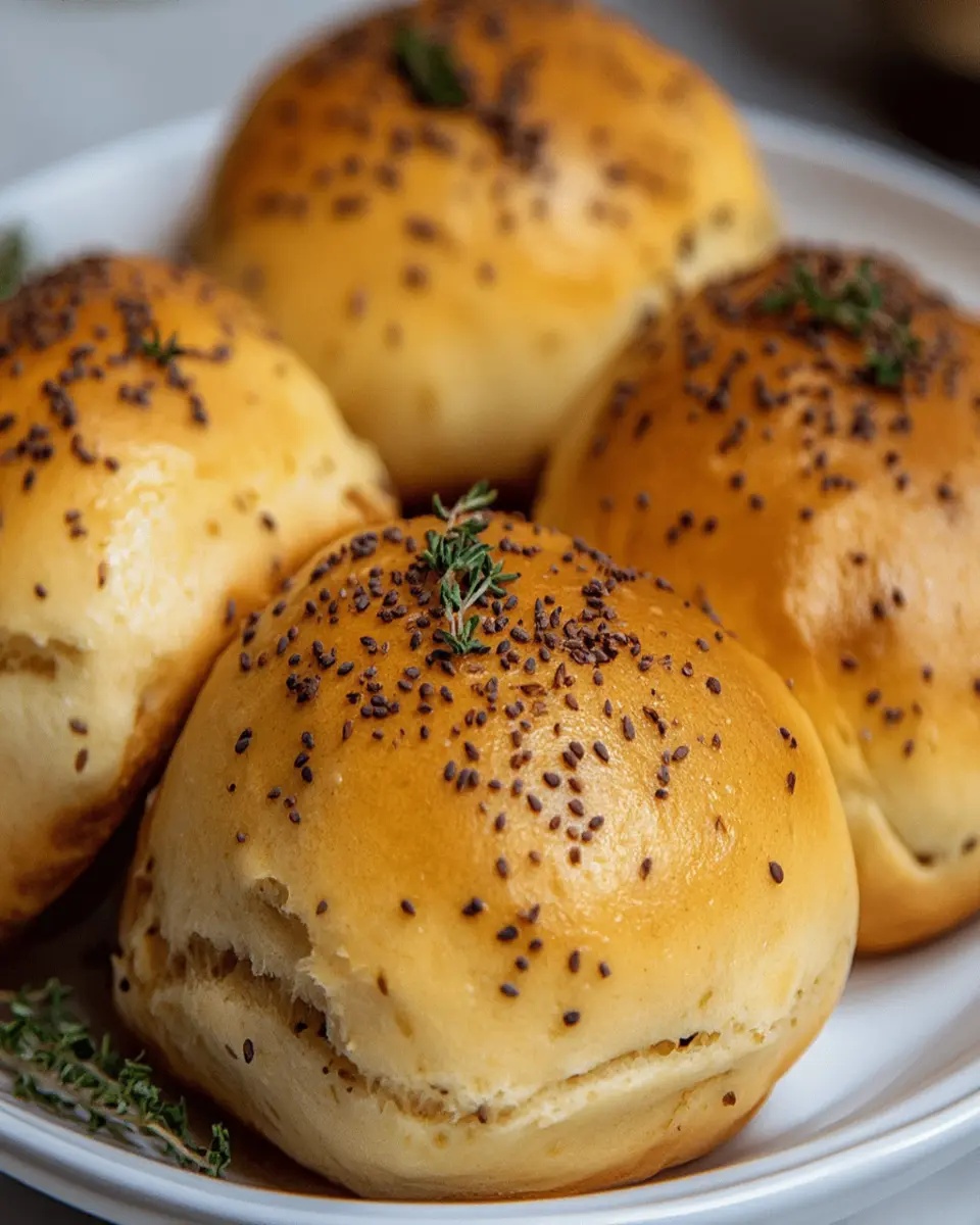 Keto Caraway Seed Dinner Buns: Irresistibly Soft & Flavorful