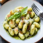 Low Carb Gnocchi with Pesto Sauce First Image First Image