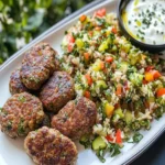 Kefta with Veggie Pilaf First Image First Image
