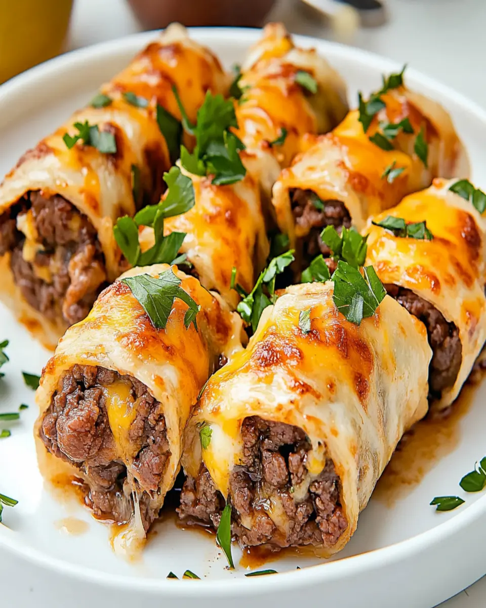 Keto Cheesy Beef Roll Ups: Irresistibly Cheesy and Simple!