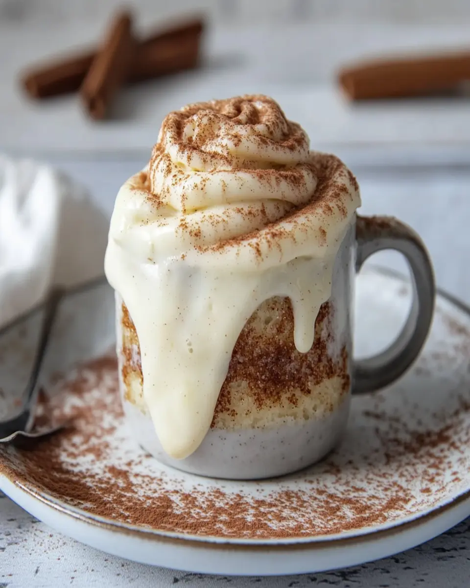 Cinnamon Roll Mug Cake: Irresistibly Soft & Easy to Make! 6