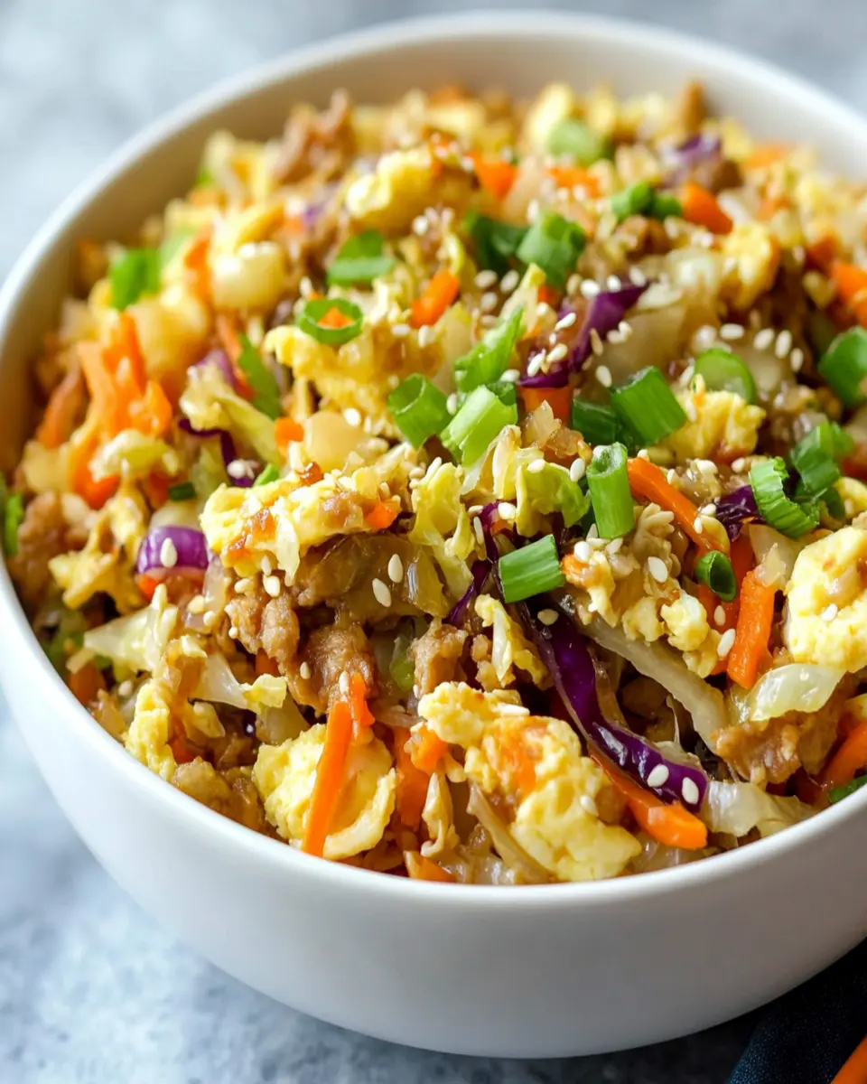 Low-Carb Easy Egg Roll: Your New Favorite Healthy Meal! 6