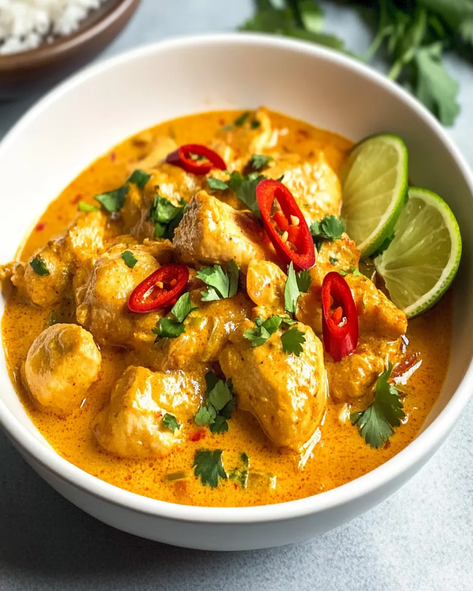Keto Chicken Curry with Coconut Sauce: Easy & Delish Comfort 6