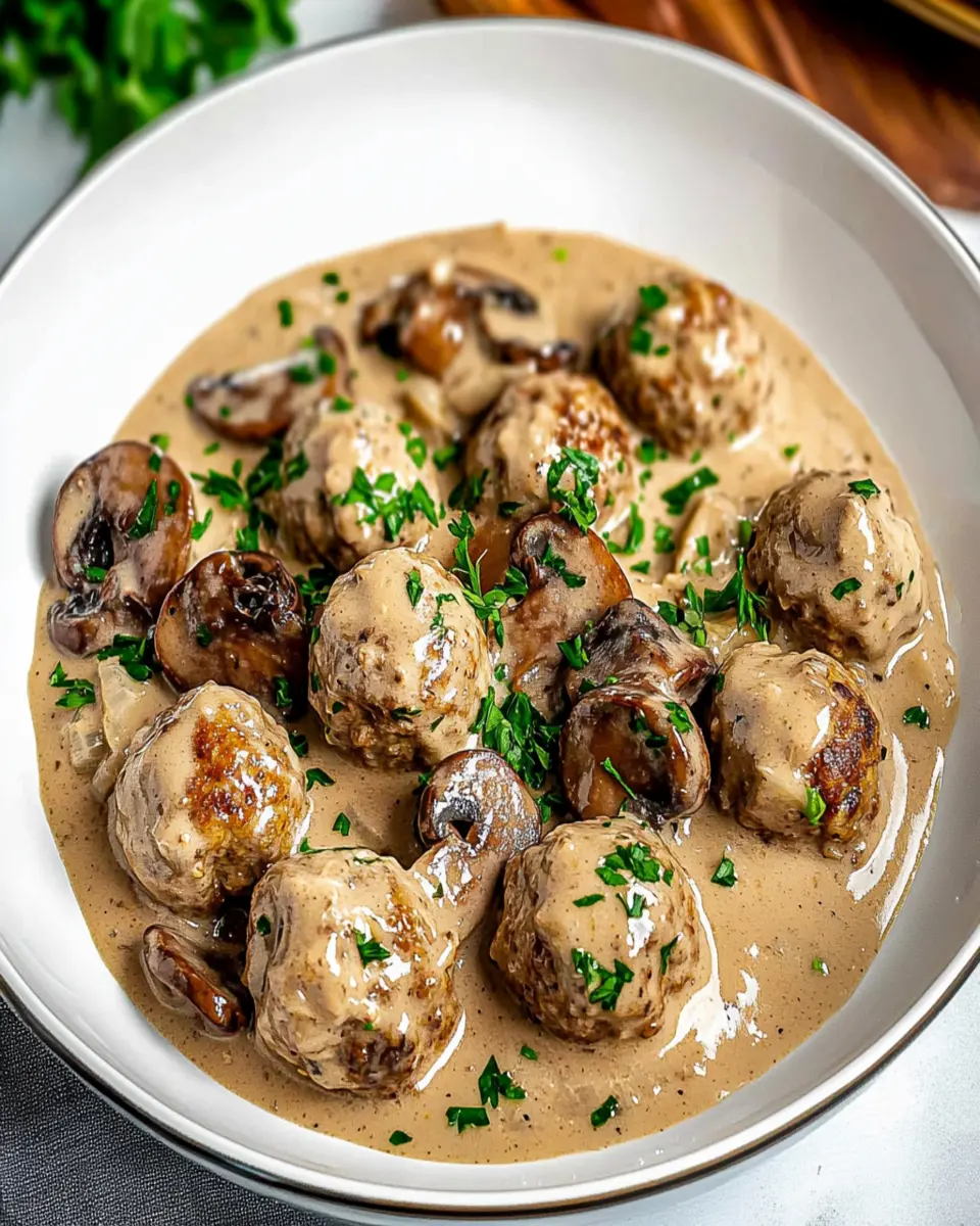 Keto Meatball Stroganoff: Indulge in Creamy Comfort Tonight
