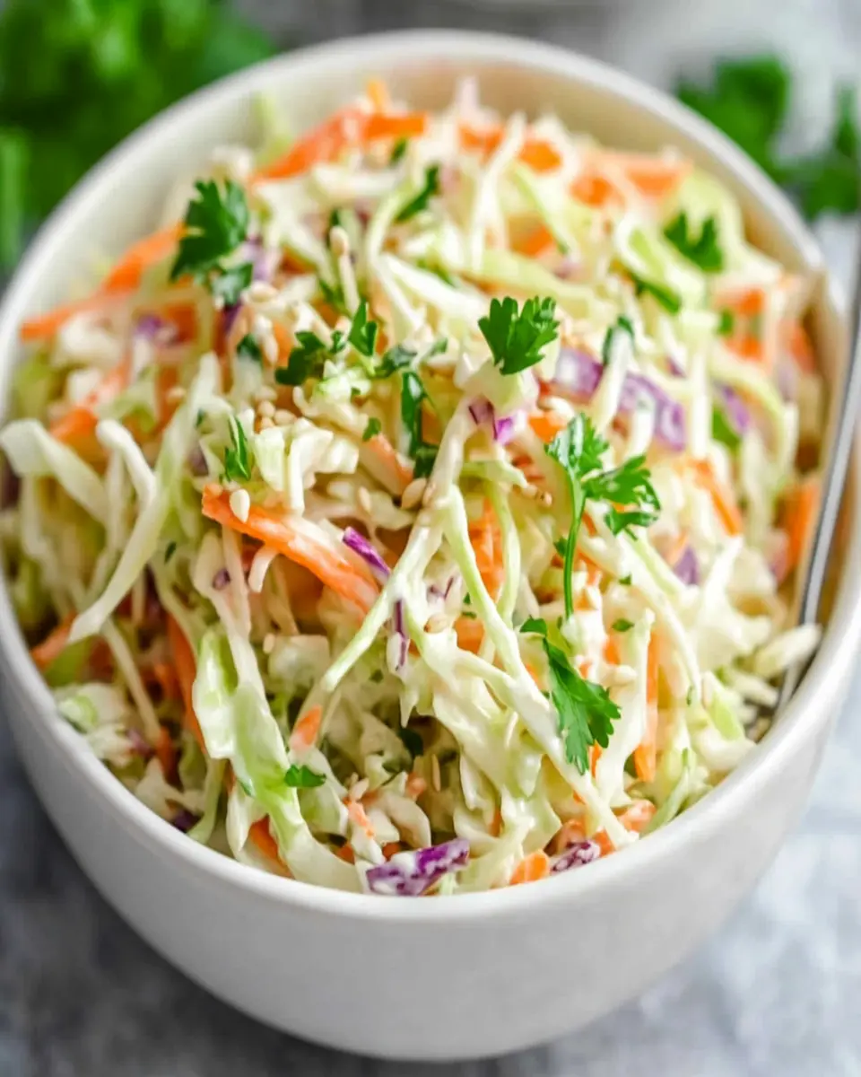 Easy Low Carb Keto Coleslaw: Refreshingly Delicious Twist!