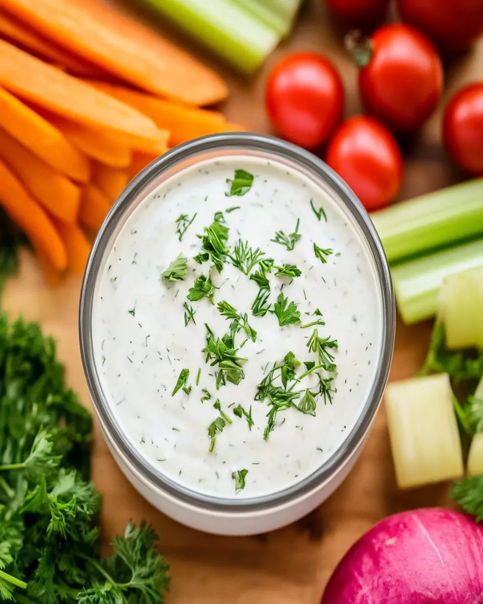 Homemade Ranch Dressing: Creamy Bliss for Your Salads 7