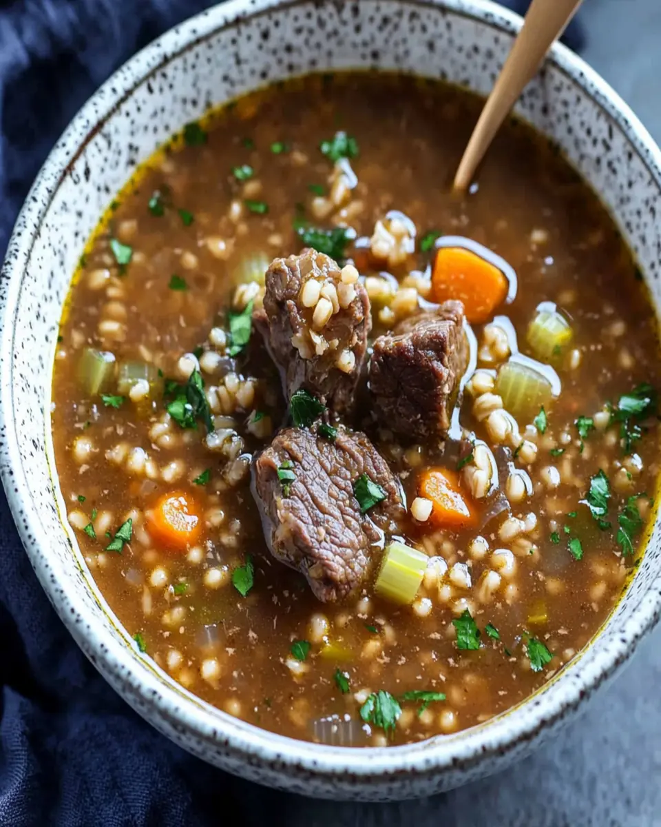 Keto Beef Barley Soup: Easy Comfort for Cozy Nights 6 raefhte18ut8lbc4cauh