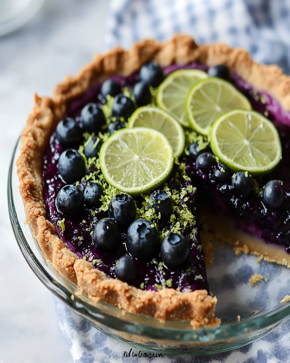 Low Carb Blueberry Lime Pie: The Best Guilt-Free Dessert! 5 rlipo2insekucbkhwlsz