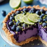 Low Carb Blueberry Lime Pie First Image First Image