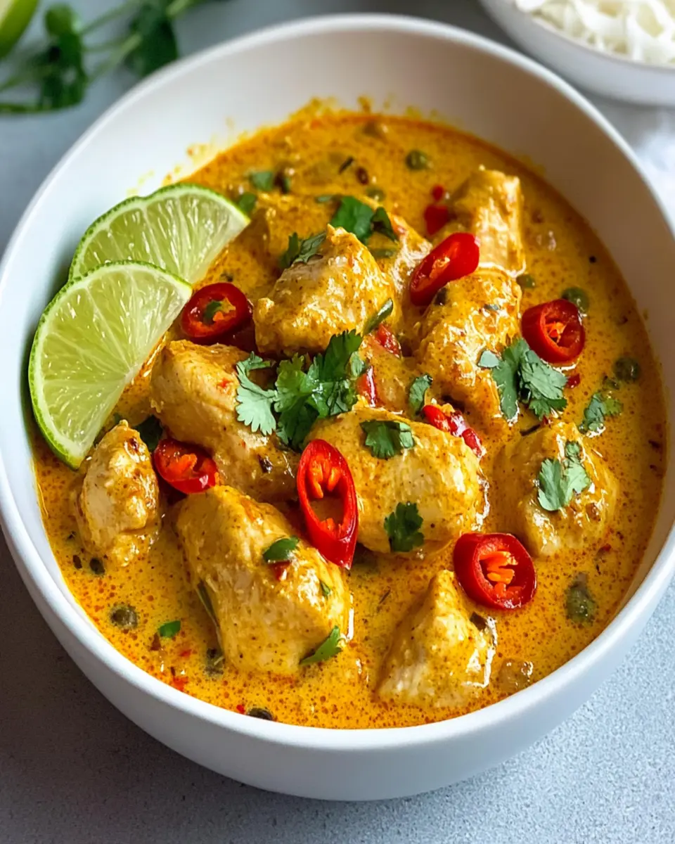 Keto Chicken Curry with Coconut Sauce: Easy & Delish Comfort 5