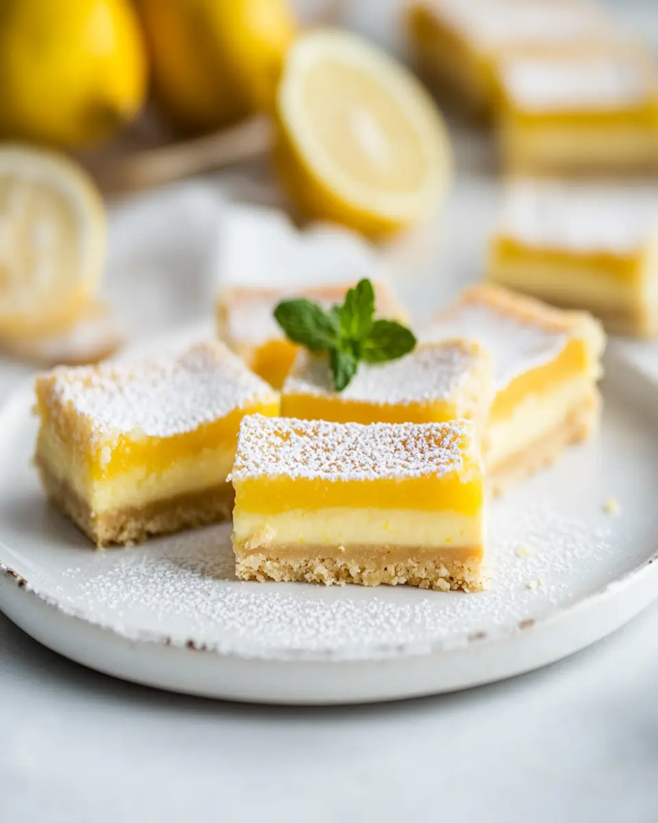 Keto Lemon Bars with Shortbread Crust: Indulgent & Guilt-Free! 5