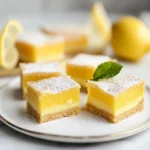 Keto Lemon Bars with Shortbread Crust First Image First Image