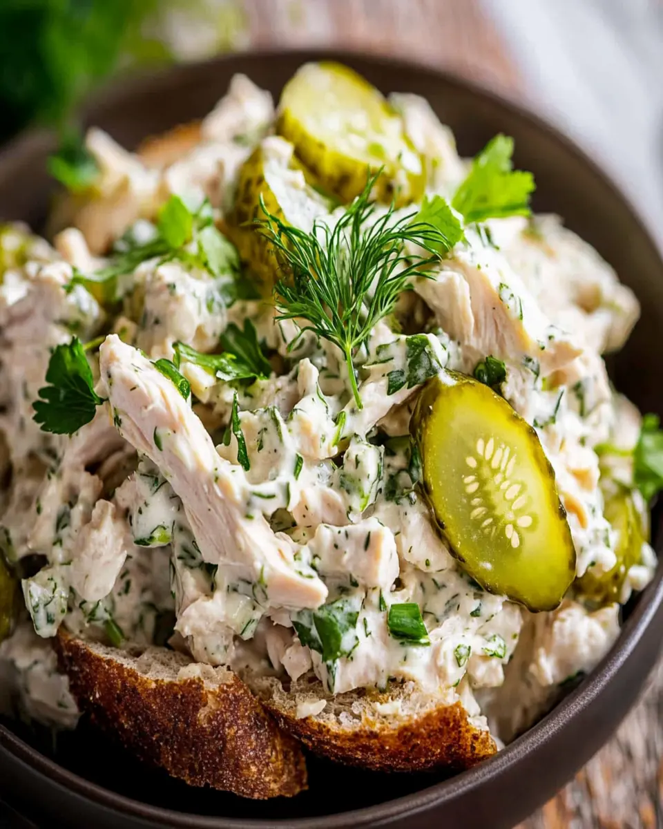 Dill Pickle Chicken Salad: The Best Crunch You’ll Crave 7