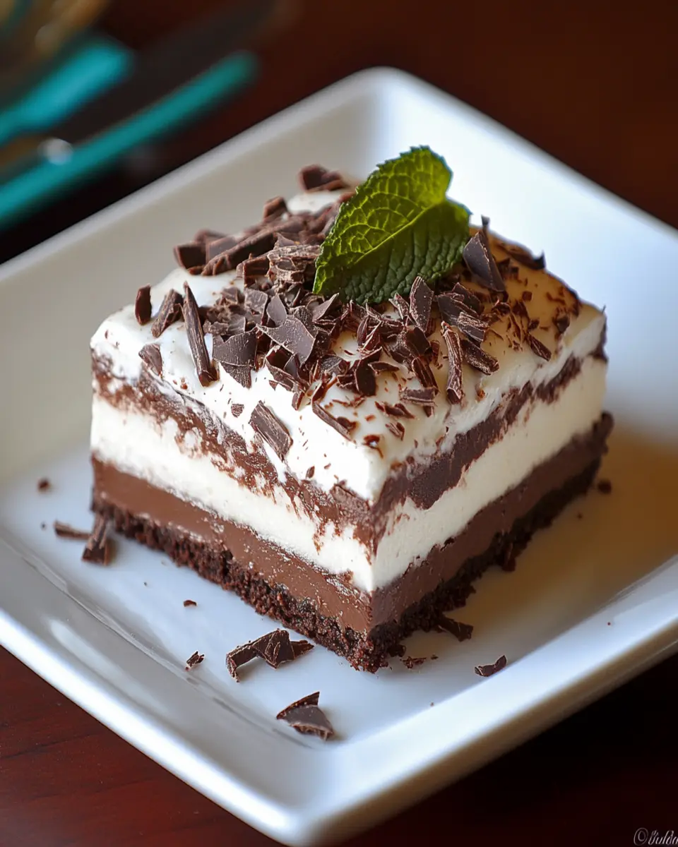 Chocolate Lasagna Delight: Indulgent Layers You’ll Adore 5