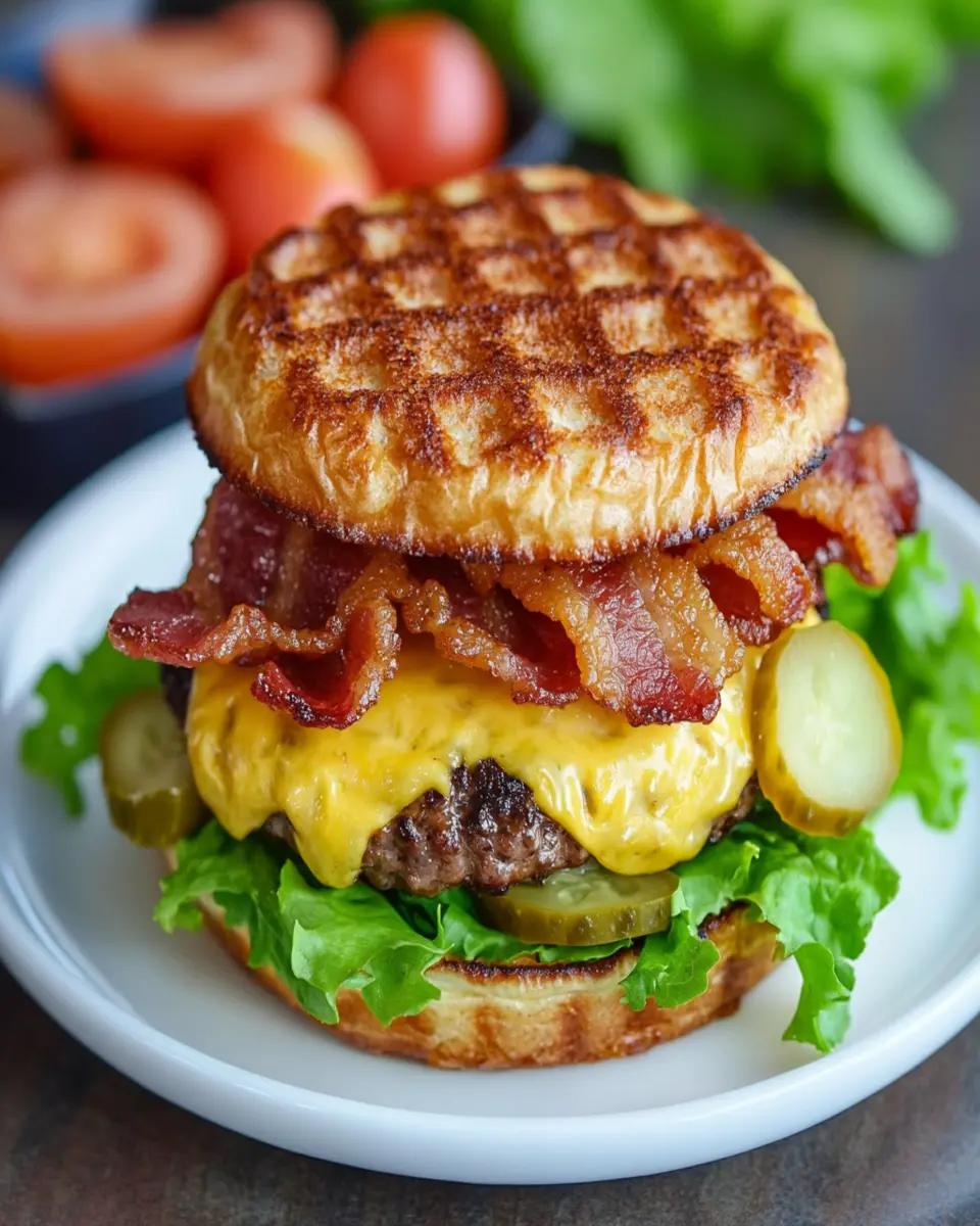 Keto Bacon Cheeseburger Bliss: Juicy & Guilt-Free Delight